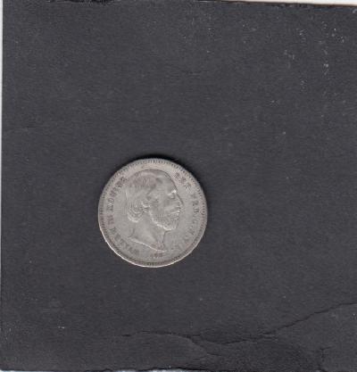 Beschrijving: 25 Cent WILLEM III